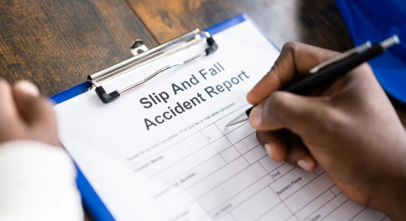 Slip & Fall Accident Report in NYC